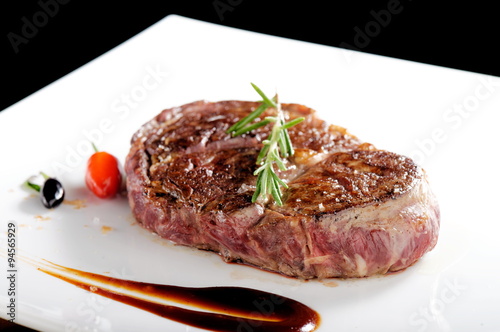 Slika na platnu Bottom Round Steak, medium done
