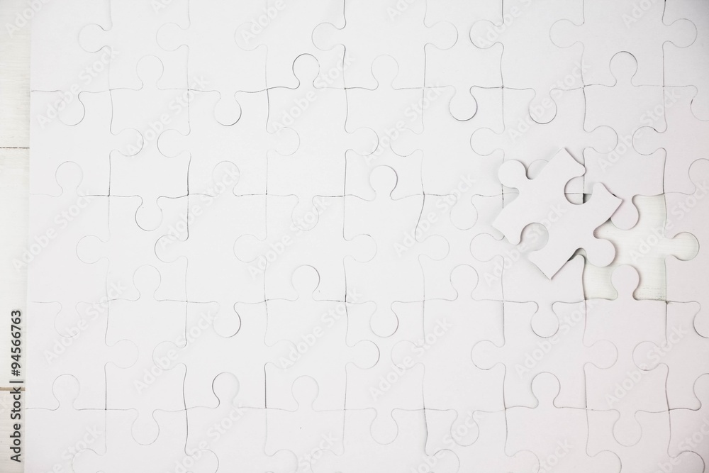 Overhead of puzzle Overhead of puzzle