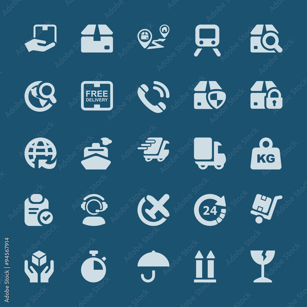 iconset logistics blue iconset logistics blue