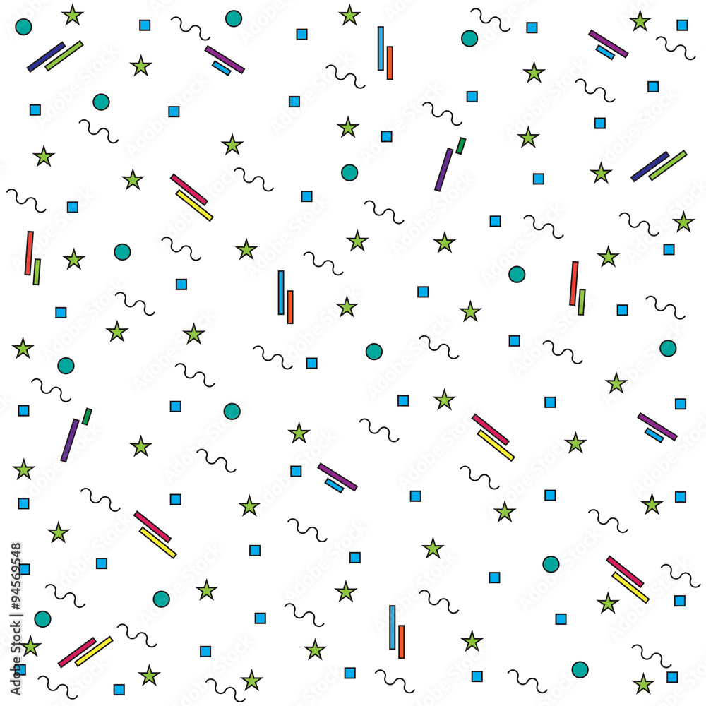 geometric pattern on white background