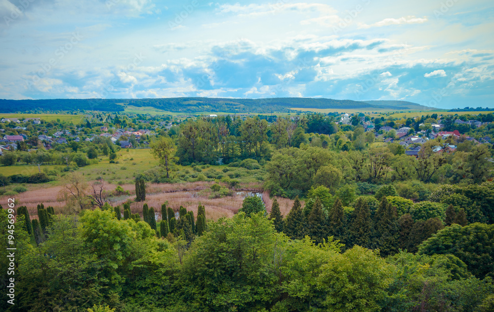 Western Ukrainian countryside