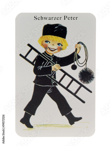 Spielkarte Schwarzer Peter