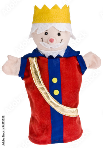 Handpuppe König aus dem Kasperletheater