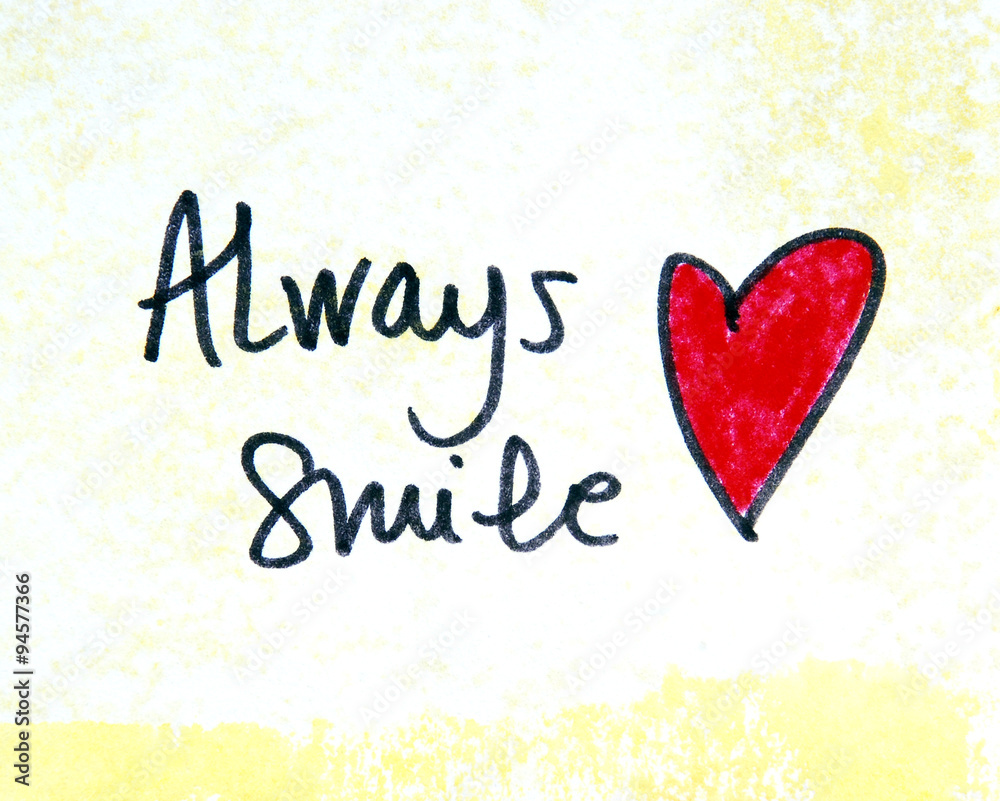 always smile