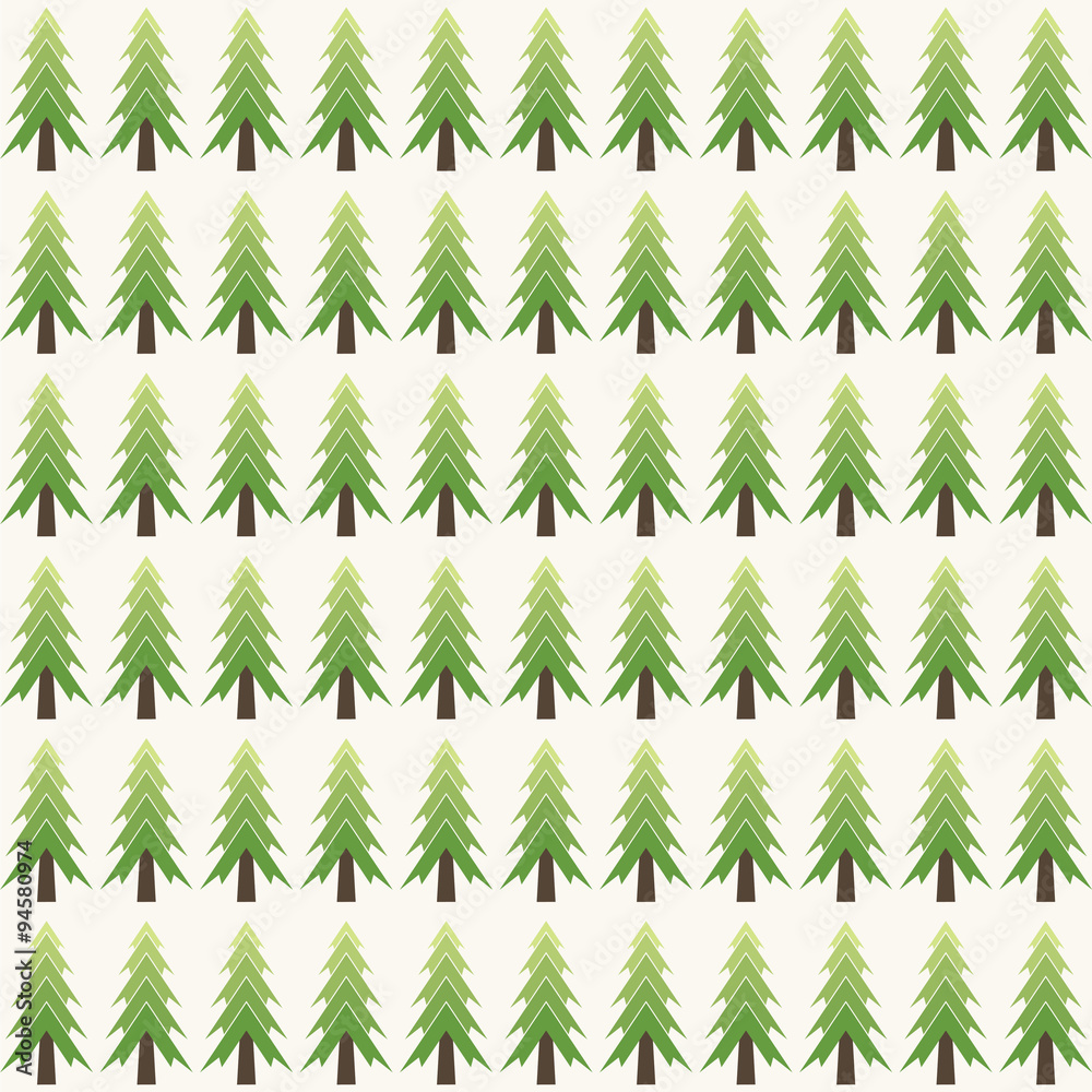 Obraz premium abstract christmas tree shape pattern design background vector 