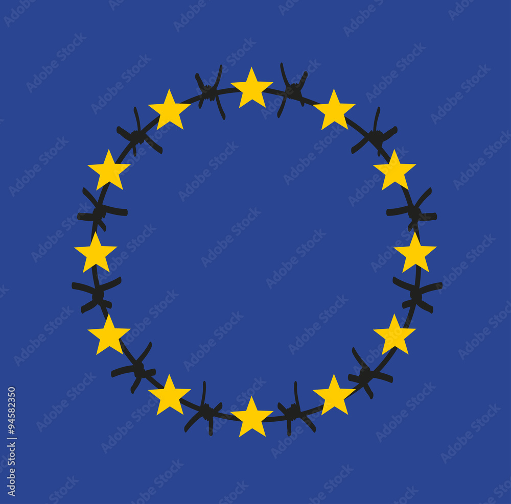 Europa Stacheldraht Europa Stacheldraht