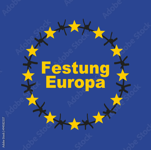 Festung Europa Stacheldraht