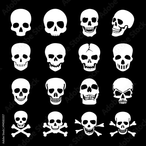 Human Skull Icons