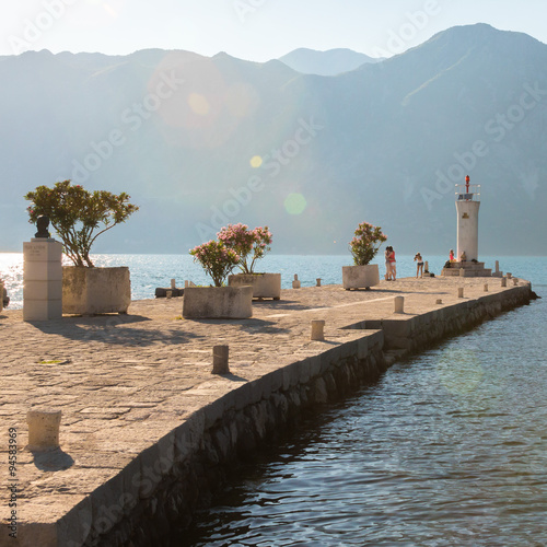 Lighthouse on a pier