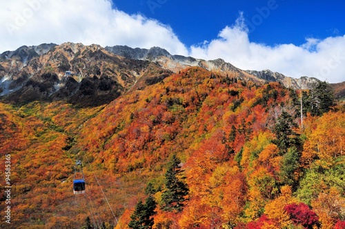 秋の立山黒部アルペンルート
