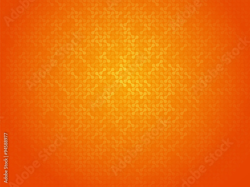 abstract orange linking dots background