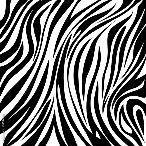 Zebra Pattern vector