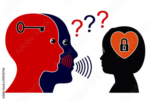 Communication Breakdown in Puberty. Obstinate juvenile rejects to communicate