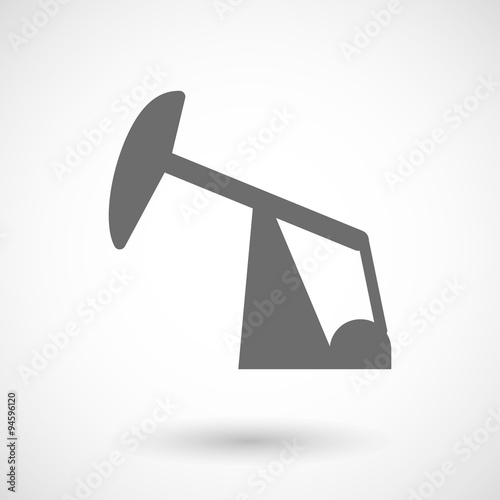 Illustration of a horsehead pump