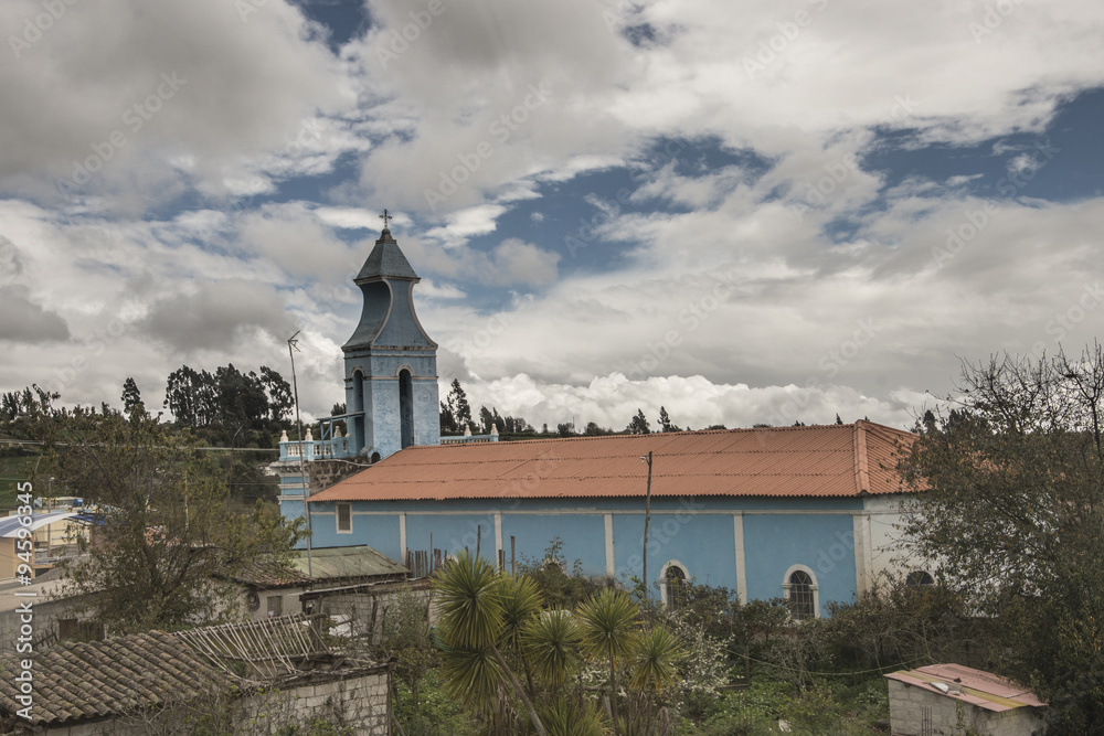 Obraz premium paesaggio dell ecuador