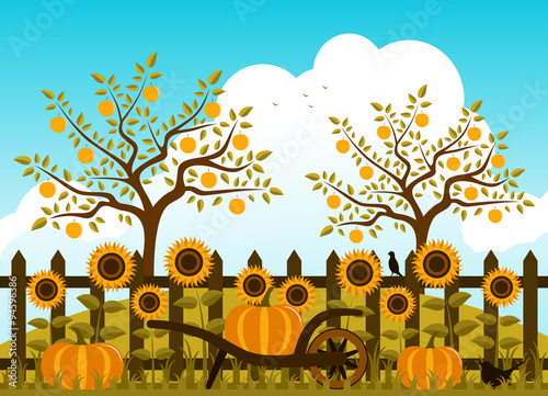 autumn garden