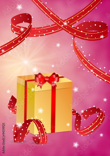 present and ribbons