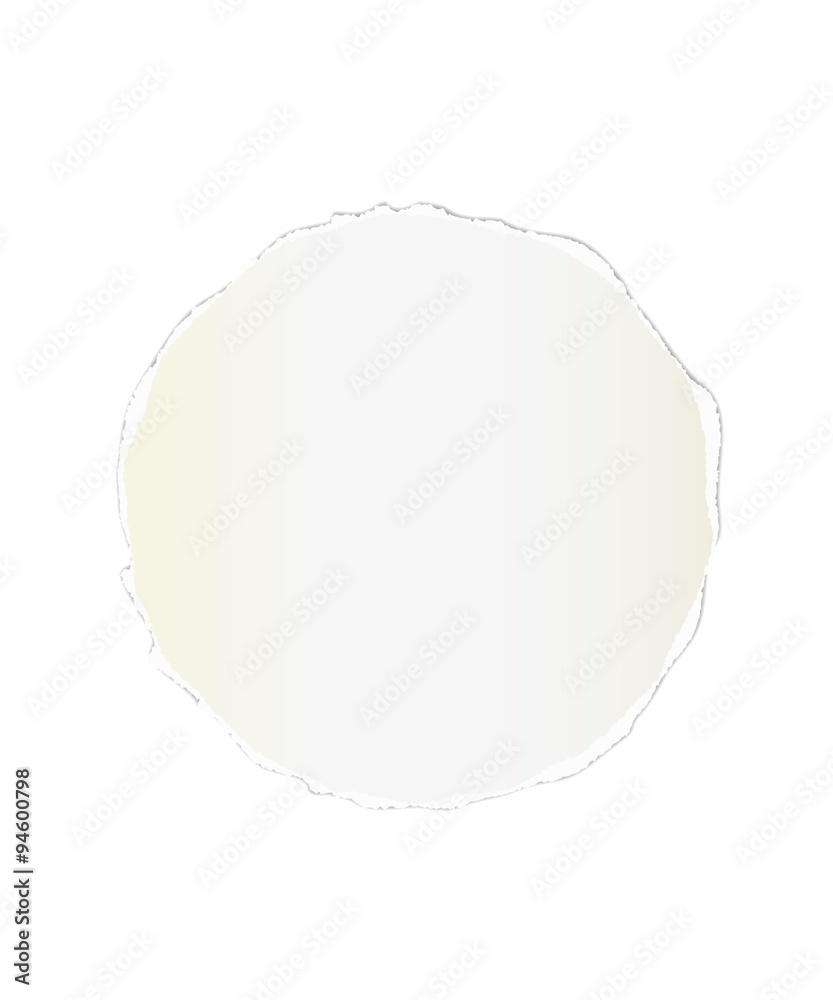torn paper circle torn paper circle
