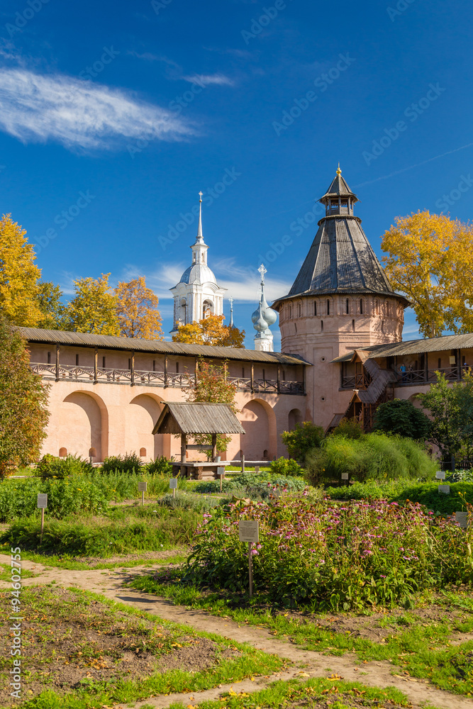  Orthodox monastery. Suzdal, Russia.