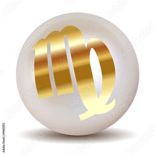 Pearl - Gold HOROSCOPE SIGNS OF THE ZODIAC Virgo 20/23 August - 22 September.