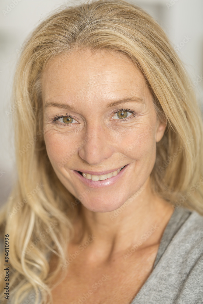 Portrait of beautiful mature woman Portrait of beautiful mature woman
