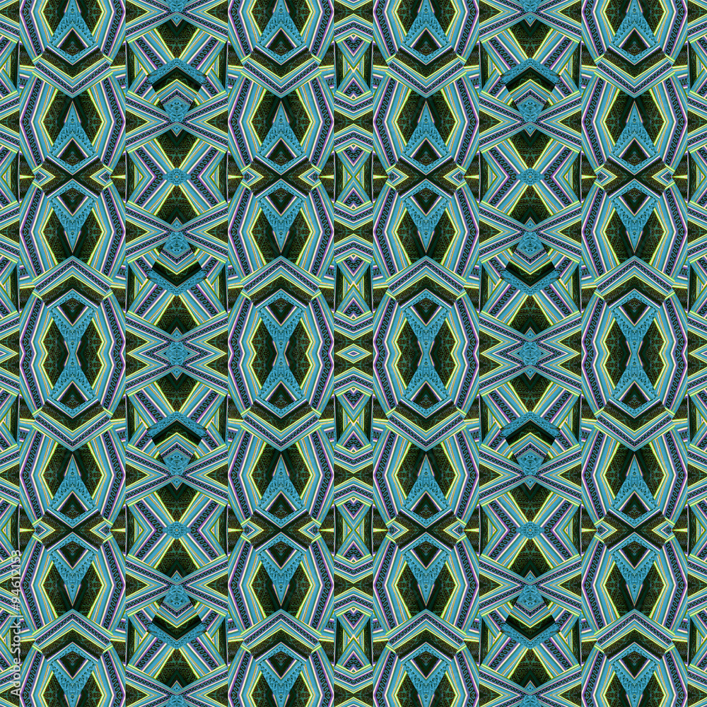 Futuristic Intricate Geometric Seamless Pattern Futuristic Intricate Geometric Seamless Pattern