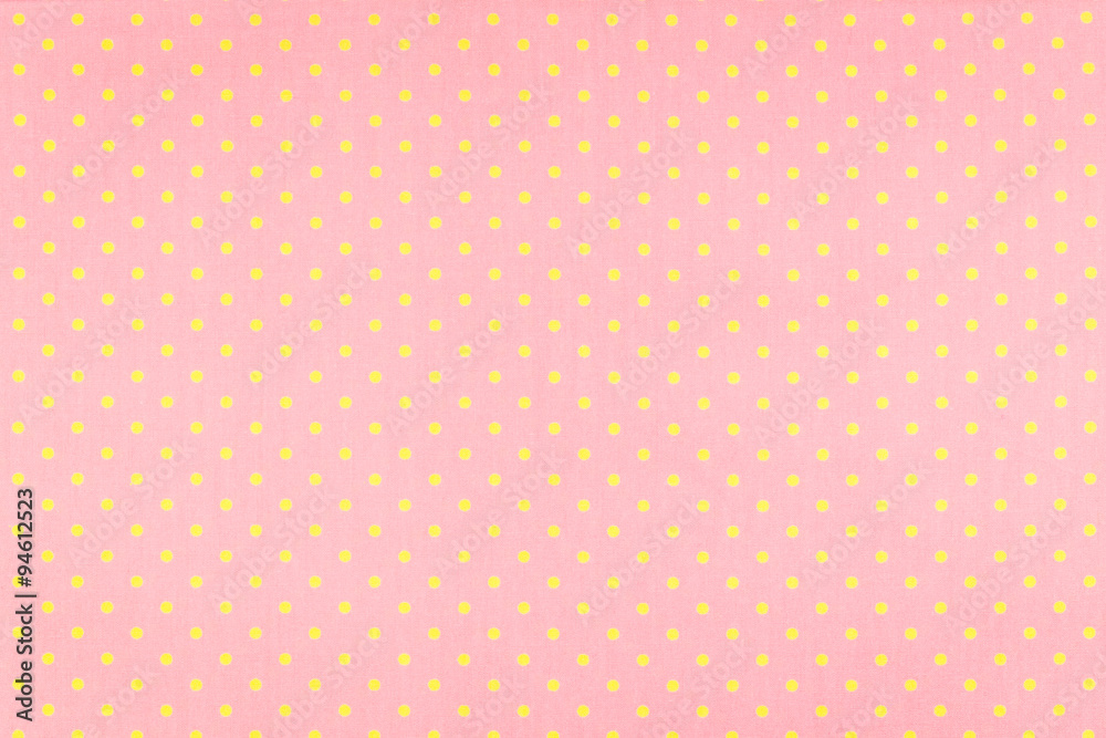 Polka dot fabric