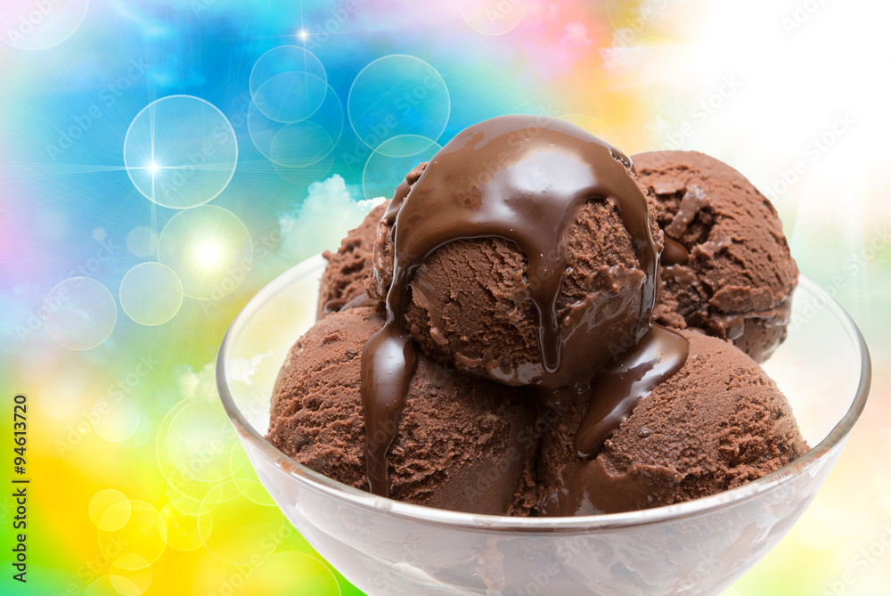 Ice cream close up Ice cream close up