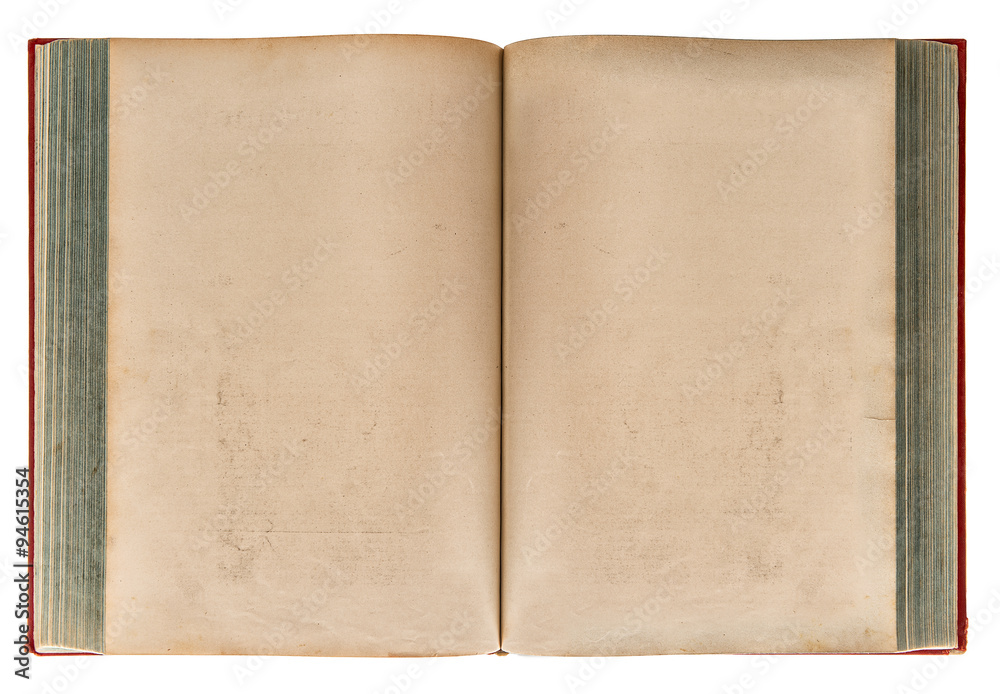 Old book open. Aged paper texture Old book open. Aged paper texture