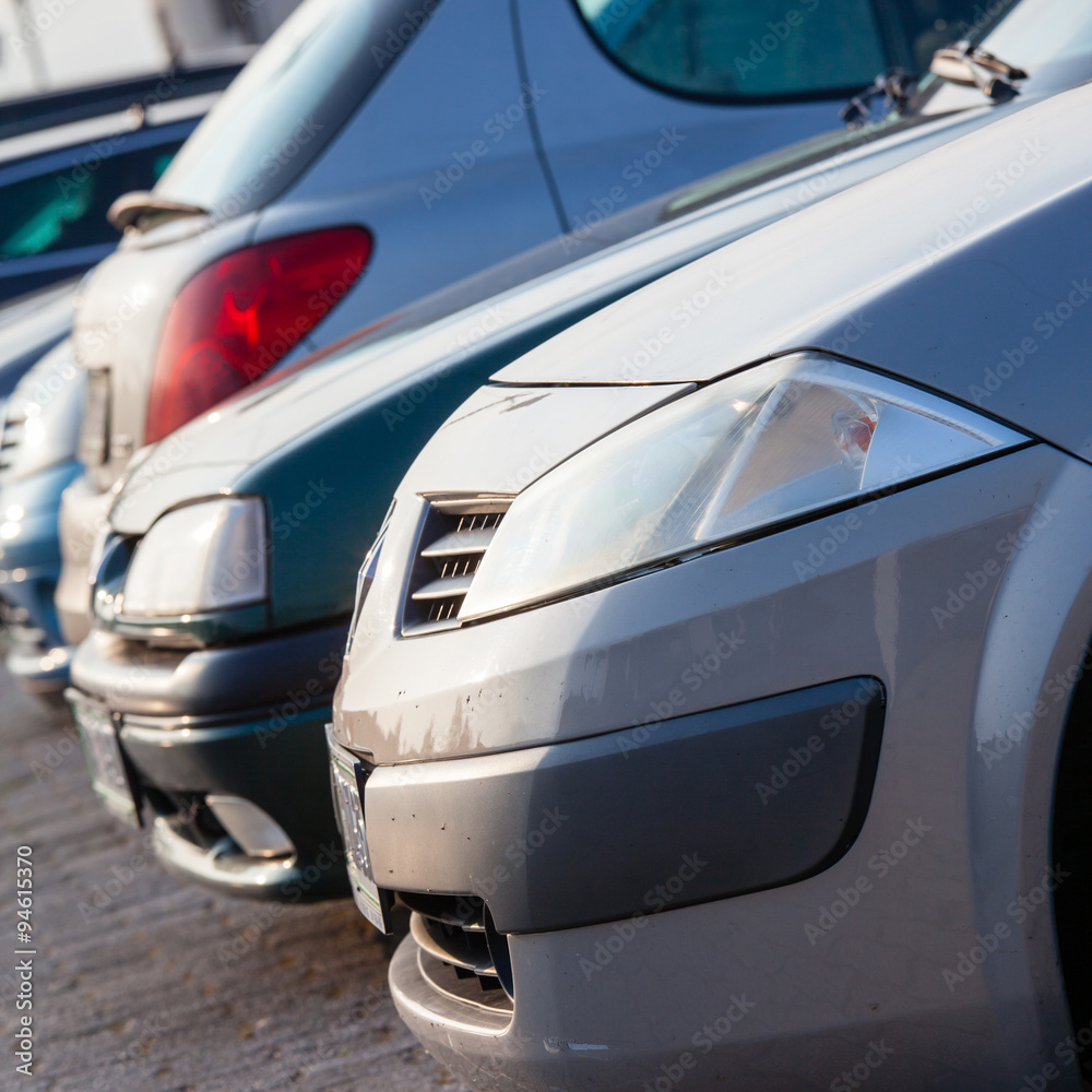 Fototapeta premium Parking cars