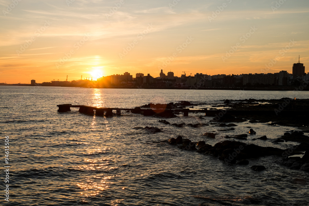 Naklejka premium Montevideo