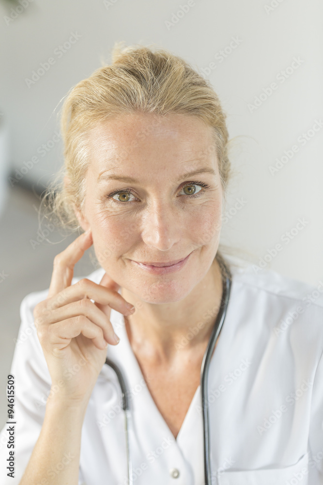 Portrait of beautiful nurse