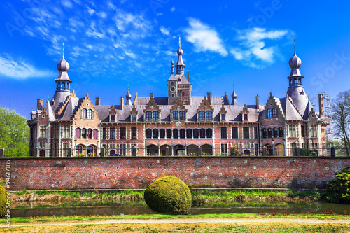 fairytale castles of Belgium series- Ooidonk, East Flanders photo