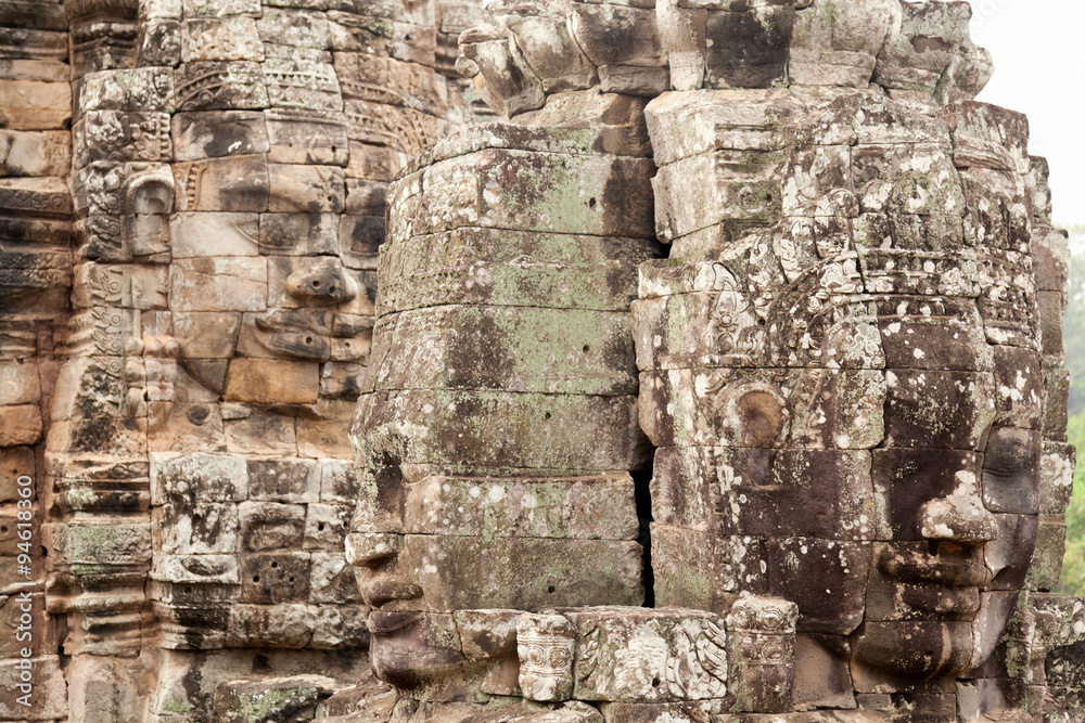 Fototapeta premium Bayon Temple in Angkor Wat, Cambodia