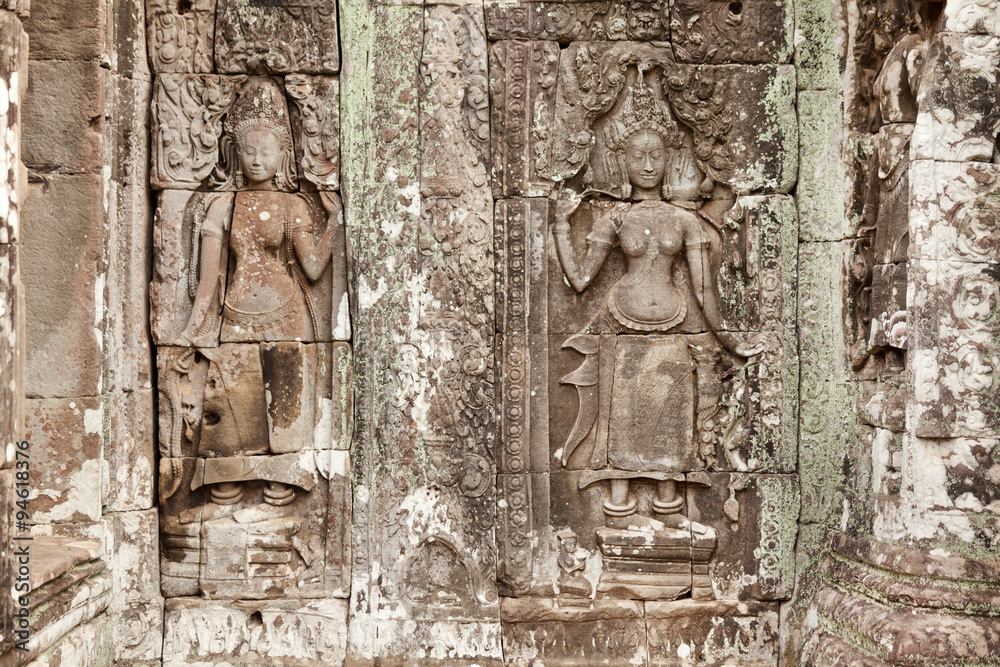 Dancing Apsara, Angkor Wat, Cambodia