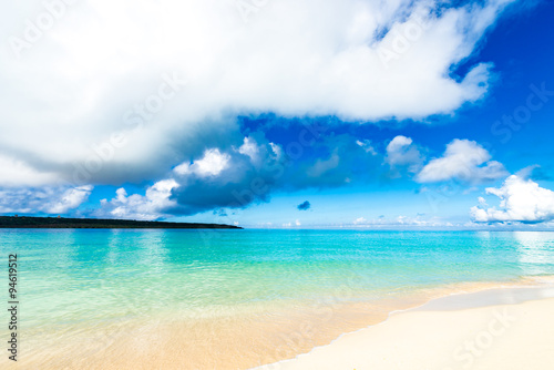 Sea, beach, seascape. Okinawa, Japan, Asia. © dreamsky