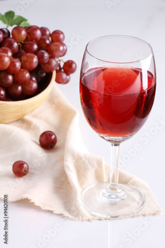 red grape juice.