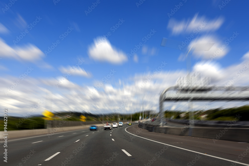 Fototapeta premium Busy highway