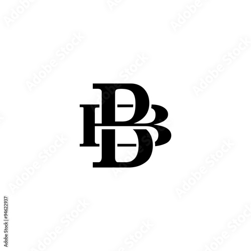 Letter B and B monogram logo