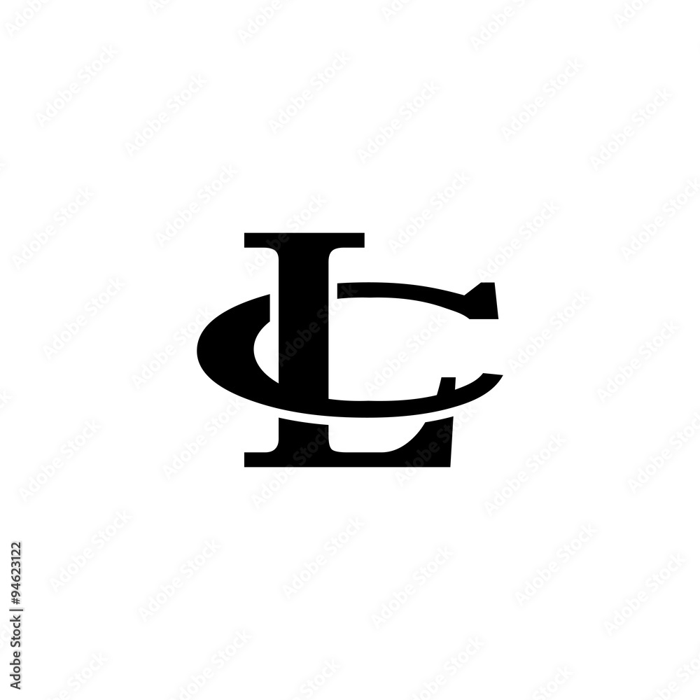 Letter C and L monogram logo Letter C and L monogram logo