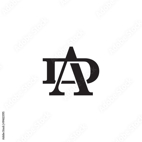 Letter D and A monogram logo