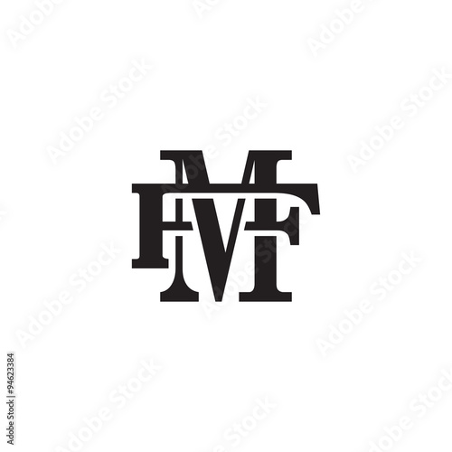 Letter F and M monogram logo