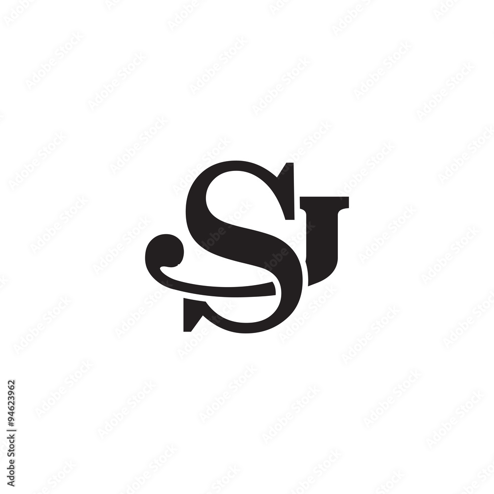 Letter J and S monogram logo Stock Vector | Adobe Stock