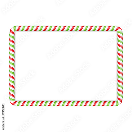 Candy Cane Frame