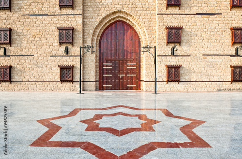 Saudi Arabia, Jeddah, a rebuilded Turkish fort called 'The door of Jeddah' in...