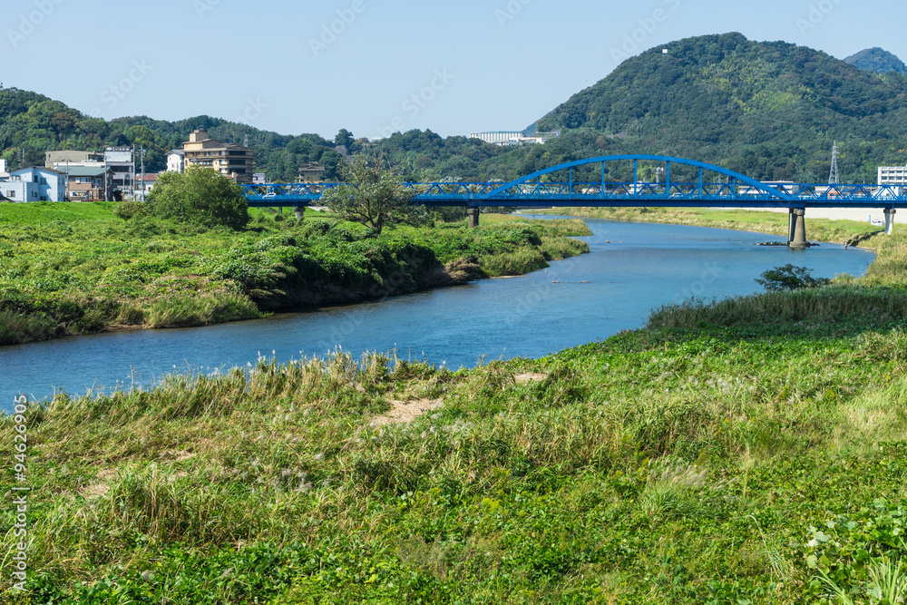 Scenery of the Kano River