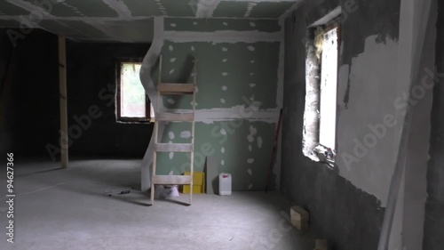 Finishing walls,repair residential premises