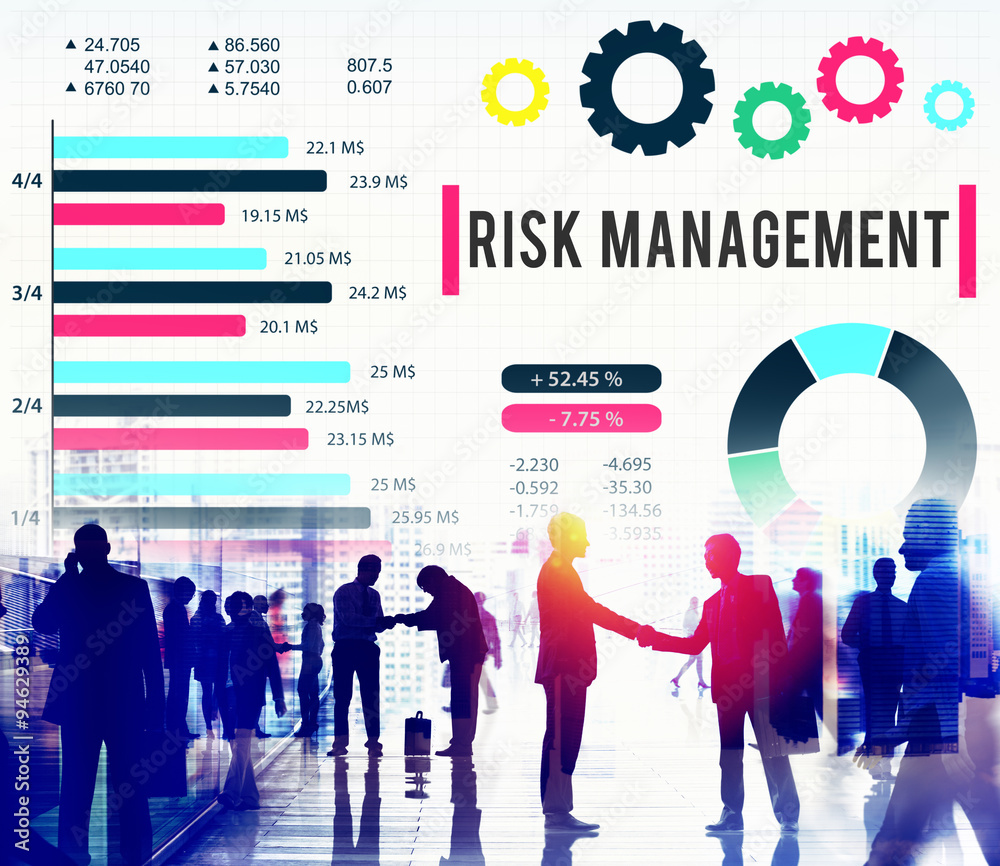 Risk Management Unsteady Safety Security Concept Risk Management Unsteady Safety Security Concept