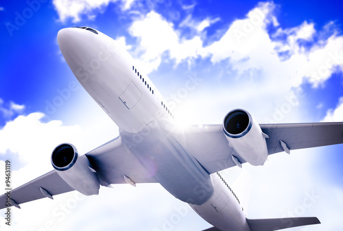 Airplane Plane Flying Aircraft Transportation Travel