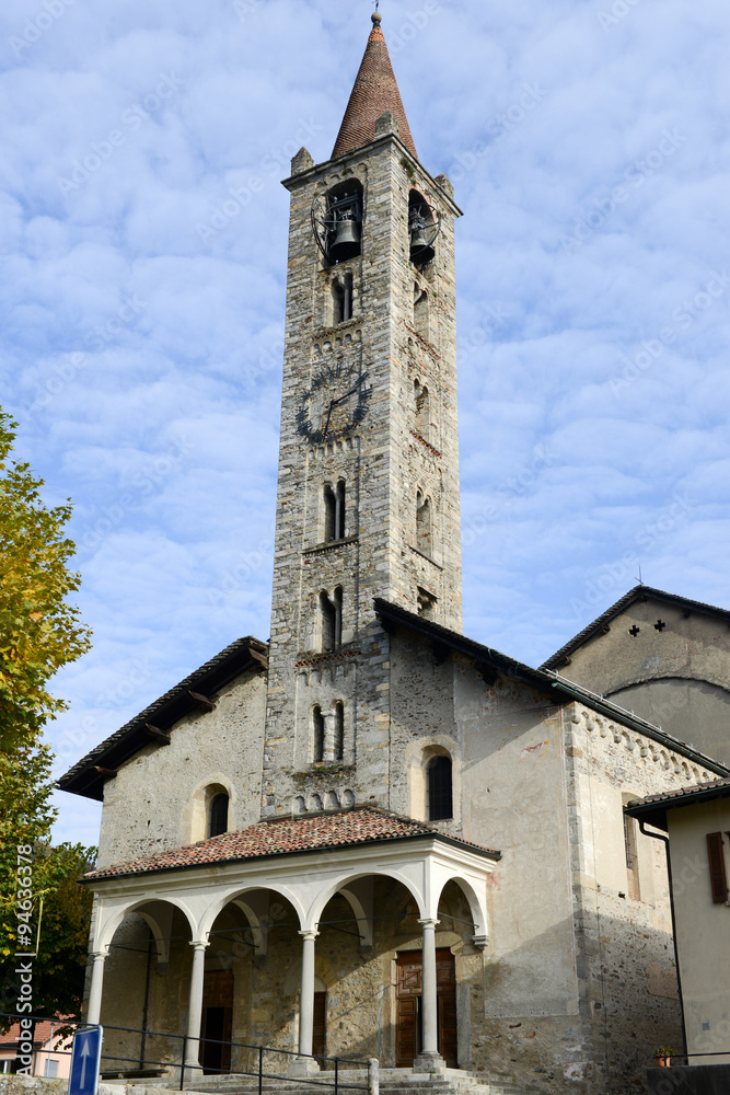 The church of Tesserete